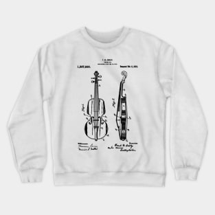 Violin 1921 Patent Crewneck Sweatshirt